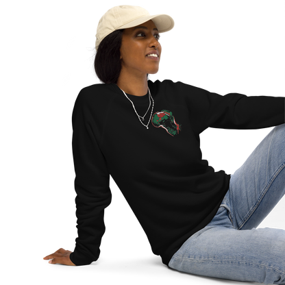 Unisex raglan sweatshirt