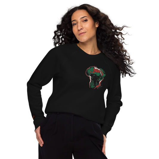 Unisex raglan sweatshirt
