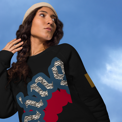 Unisex raglan sweatshirt