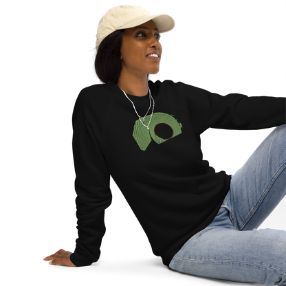 Unisex raglan sweatshirt