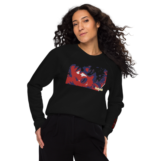 Unisex raglan sweatshirt