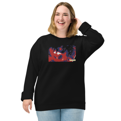 Unisex raglan sweatshirt