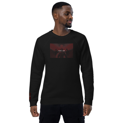 Unisex raglan sweatshirt