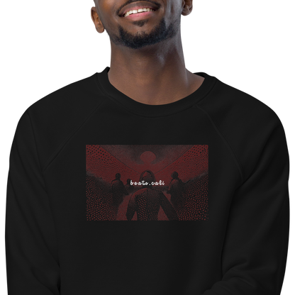 Unisex raglan sweatshirt