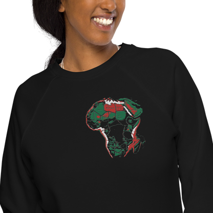 Unisex raglan sweatshirt