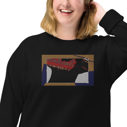 Unisex raglan sweatshirt