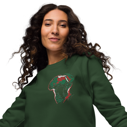 Unisex raglan sweatshirt