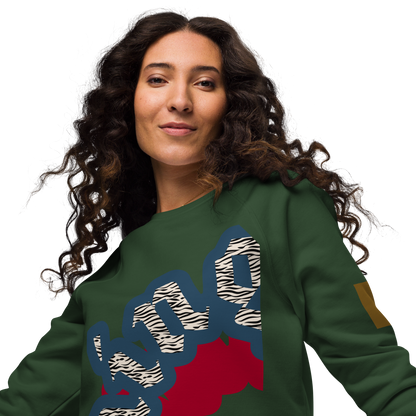 Unisex raglan sweatshirt