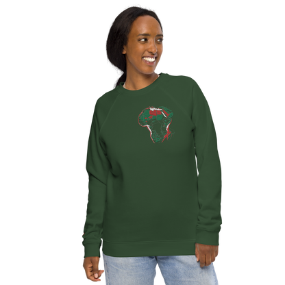 Unisex raglan sweatshirt
