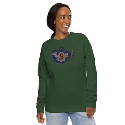Unisex raglan sweatshirt