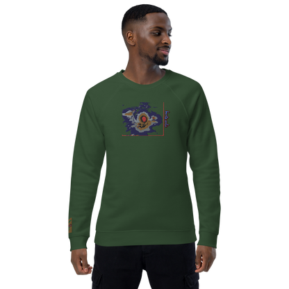 Unisex raglan sweatshirt