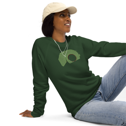 Unisex raglan sweatshirt