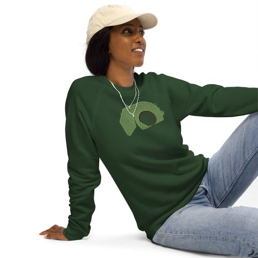 Unisex raglan sweatshirt