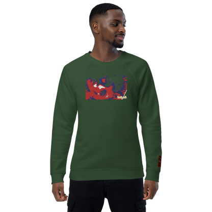 Unisex raglan sweatshirt