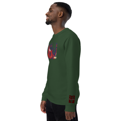 Unisex raglan sweatshirt