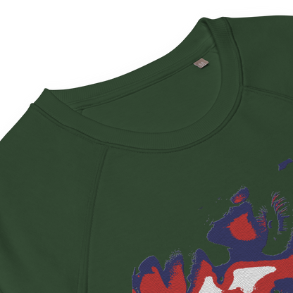 Unisex raglan sweatshirt