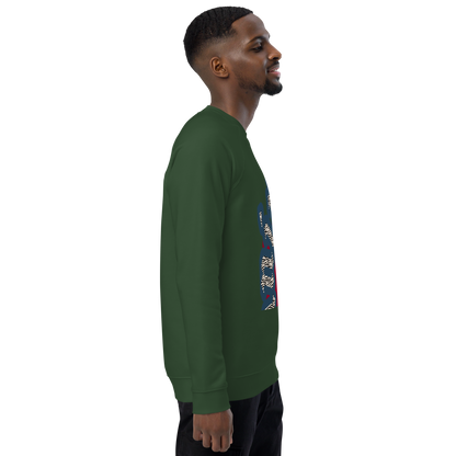 Unisex raglan sweatshirt