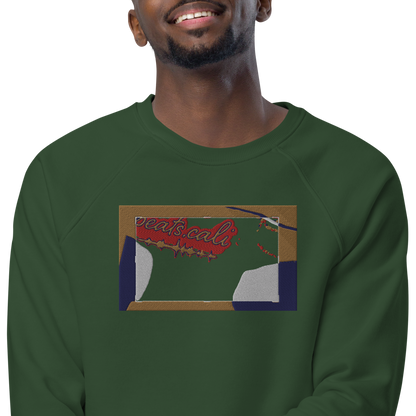 Unisex raglan sweatshirt