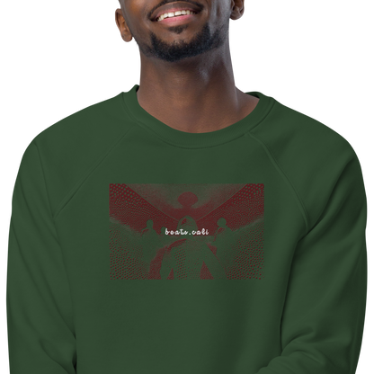 Unisex raglan sweatshirt