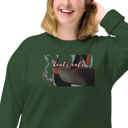 Unisex raglan sweatshirt