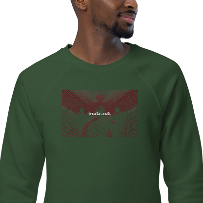 Unisex raglan sweatshirt