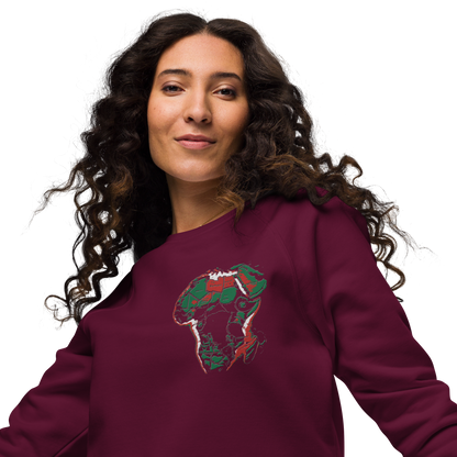Unisex raglan sweatshirt