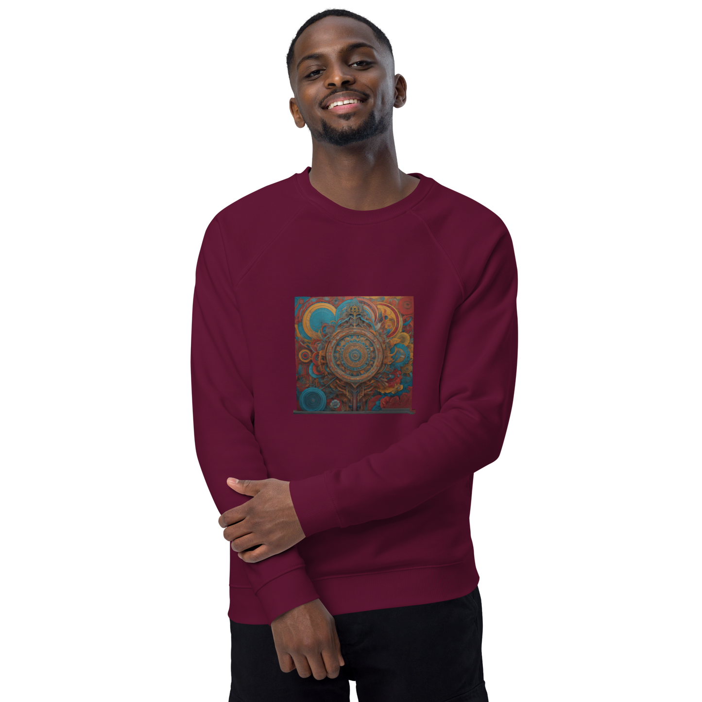 Unisex raglan sweatshirt