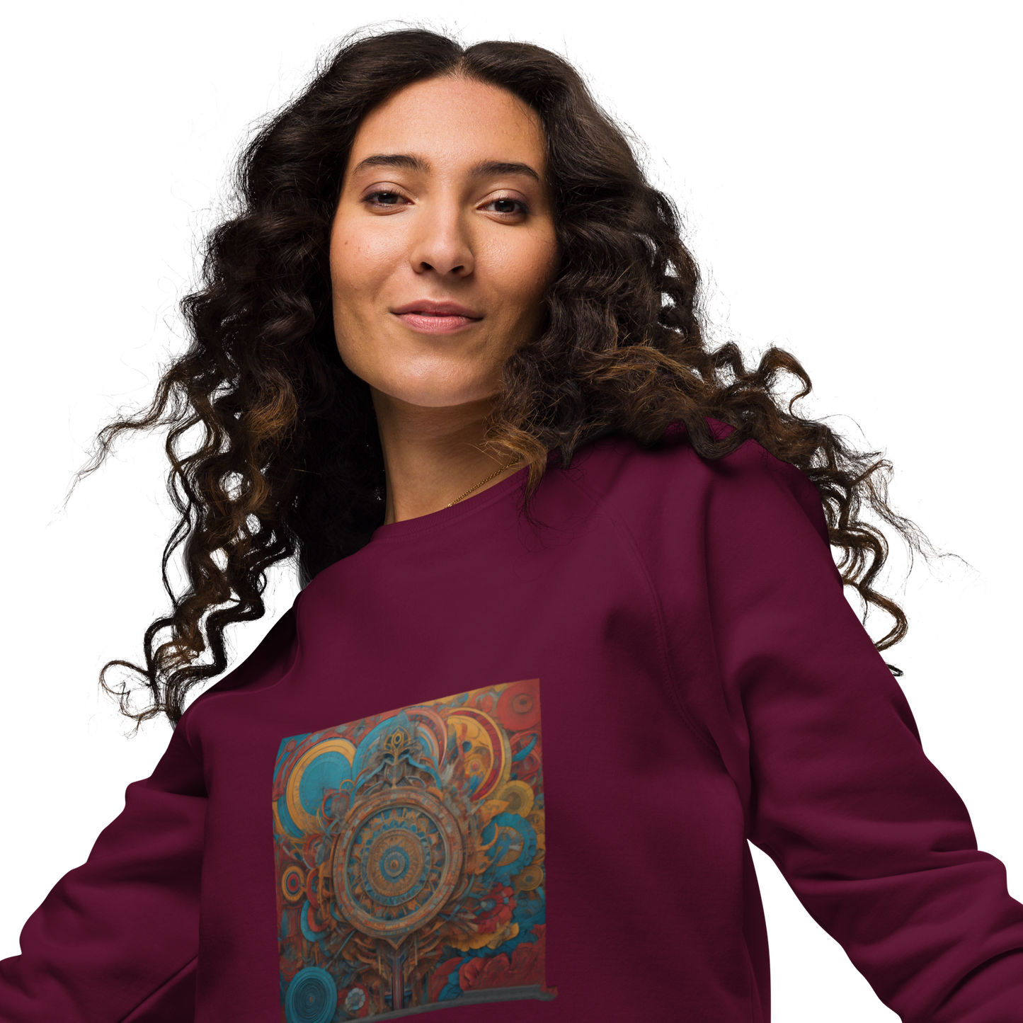 Unisex raglan sweatshirt