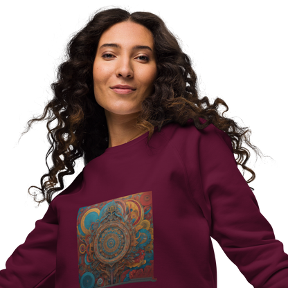 Unisex raglan sweatshirt