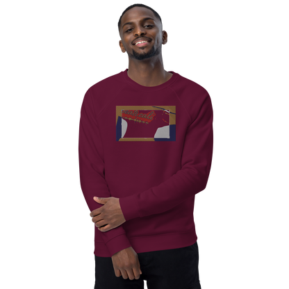 Unisex raglan sweatshirt