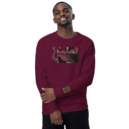 Unisex raglan sweatshirt