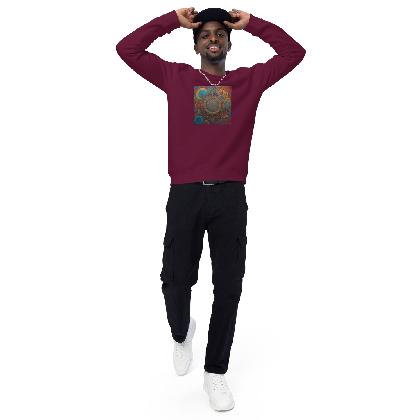 Unisex raglan sweatshirt