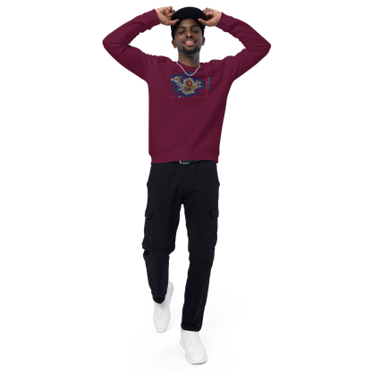 Unisex raglan sweatshirt