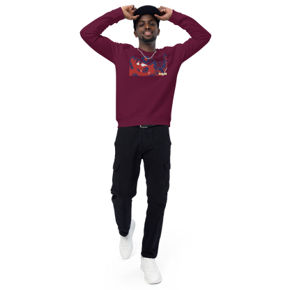 Unisex raglan sweatshirt