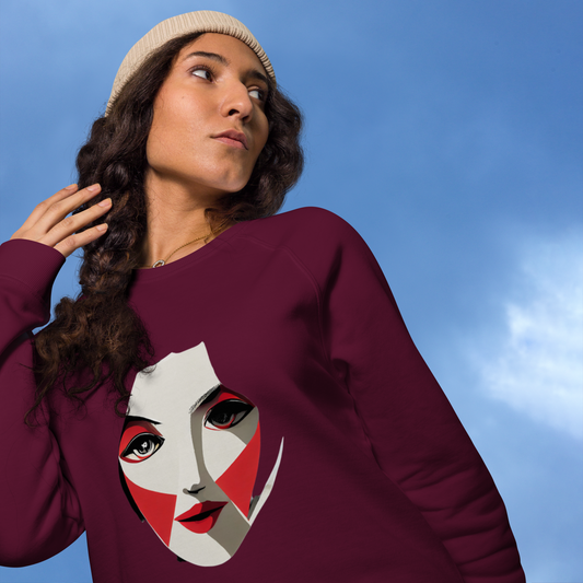Unisex raglan sweatshirt
