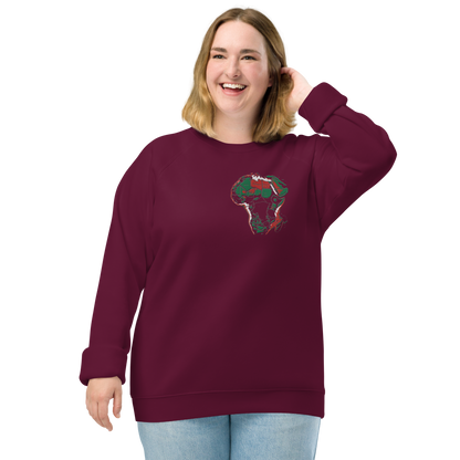 Unisex raglan sweatshirt