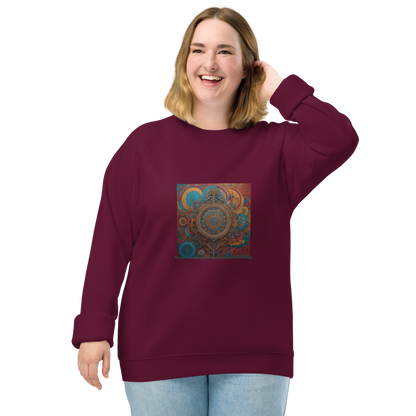 Unisex raglan sweatshirt