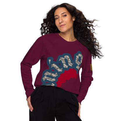 Unisex raglan sweatshirt