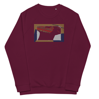 Unisex raglan sweatshirt