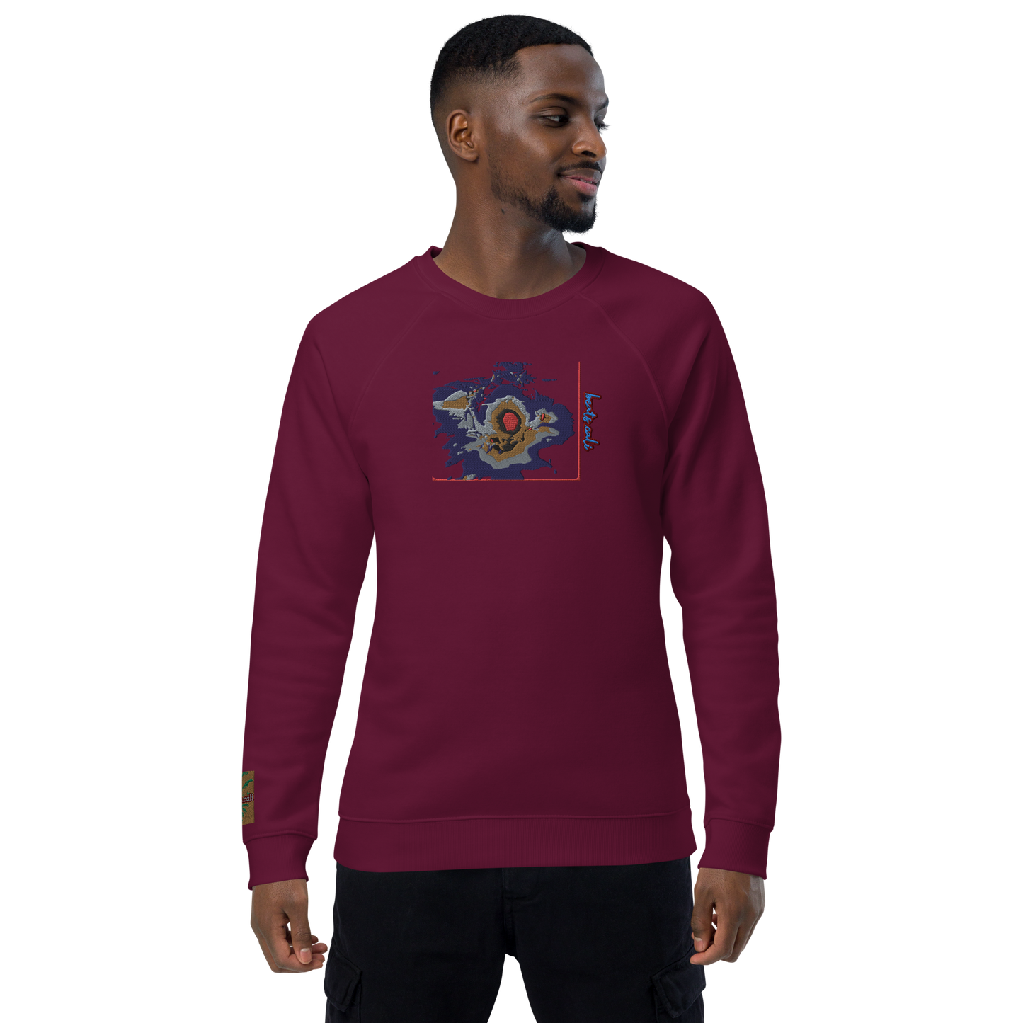 Unisex raglan sweatshirt