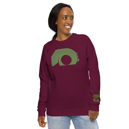 Unisex raglan sweatshirt