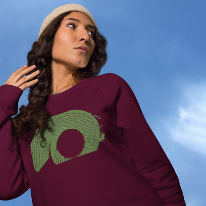 Unisex raglan sweatshirt