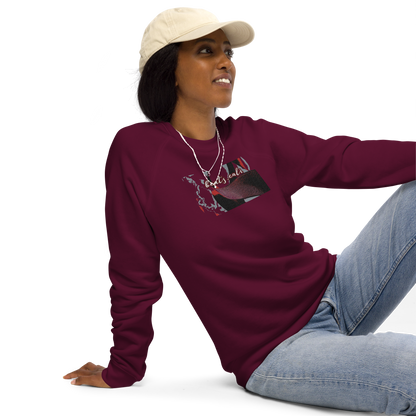 Unisex raglan sweatshirt
