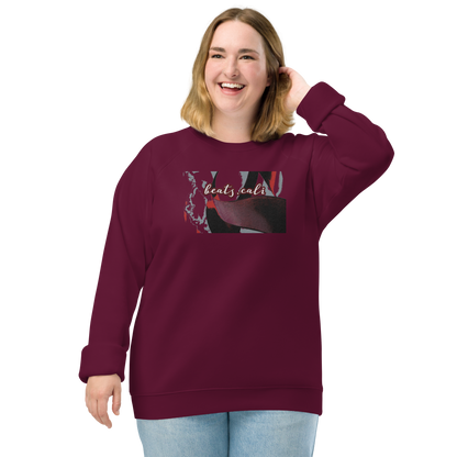 Unisex raglan sweatshirt