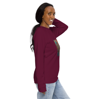 Unisex raglan sweatshirt