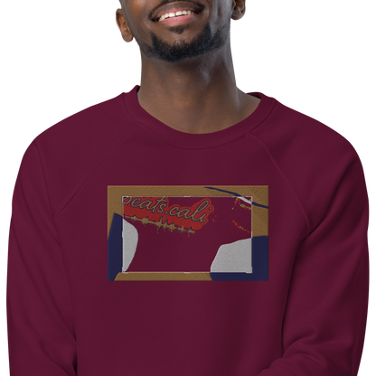 Unisex raglan sweatshirt