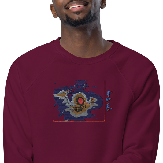 Unisex raglan sweatshirt