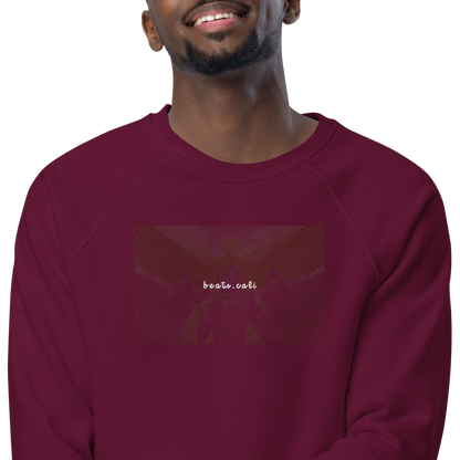 Unisex raglan sweatshirt