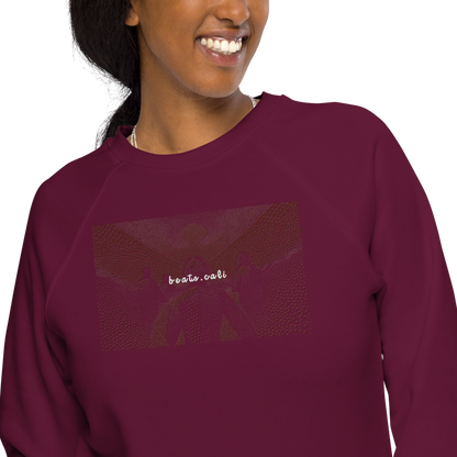 Unisex raglan sweatshirt