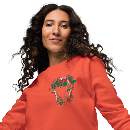 Unisex raglan sweatshirt